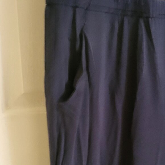 NWOT Brittany Humble Off-Shoulder Jumpsuit White & Navy Size 3X - Picture 5 of 13